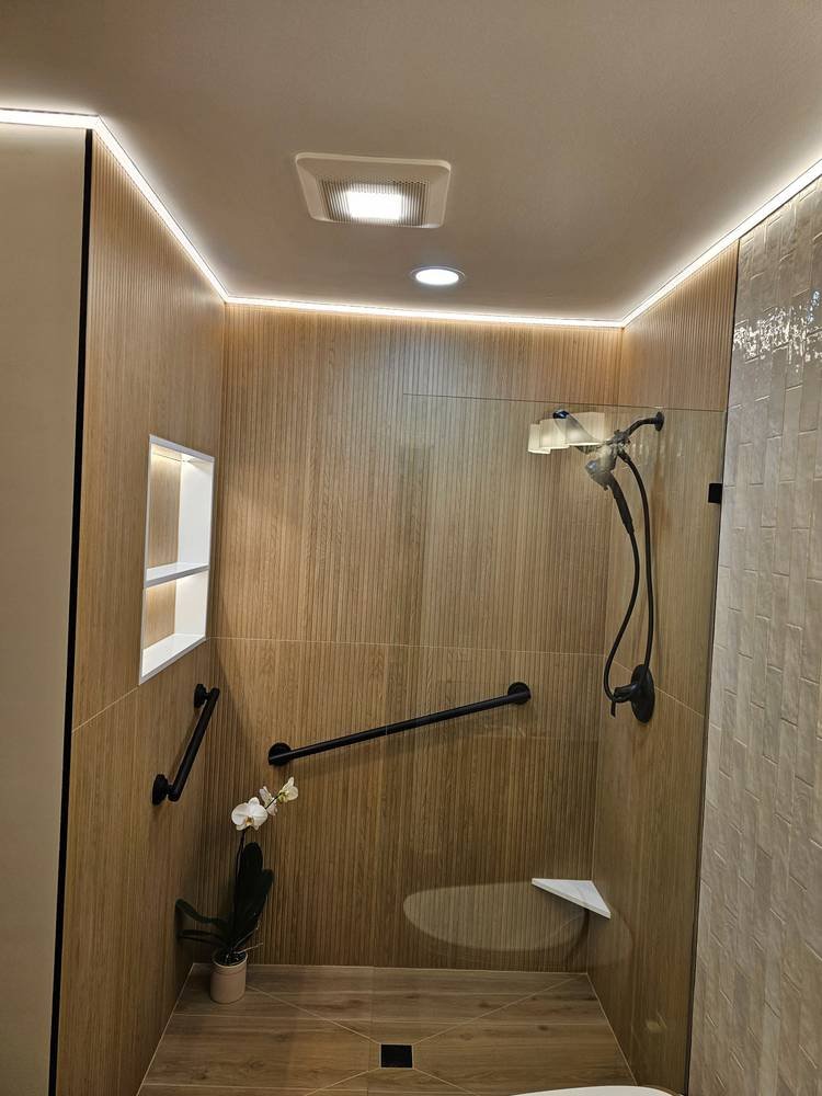 bathroom remodeling project in Barrington IL by Prudential Solutions Inc.