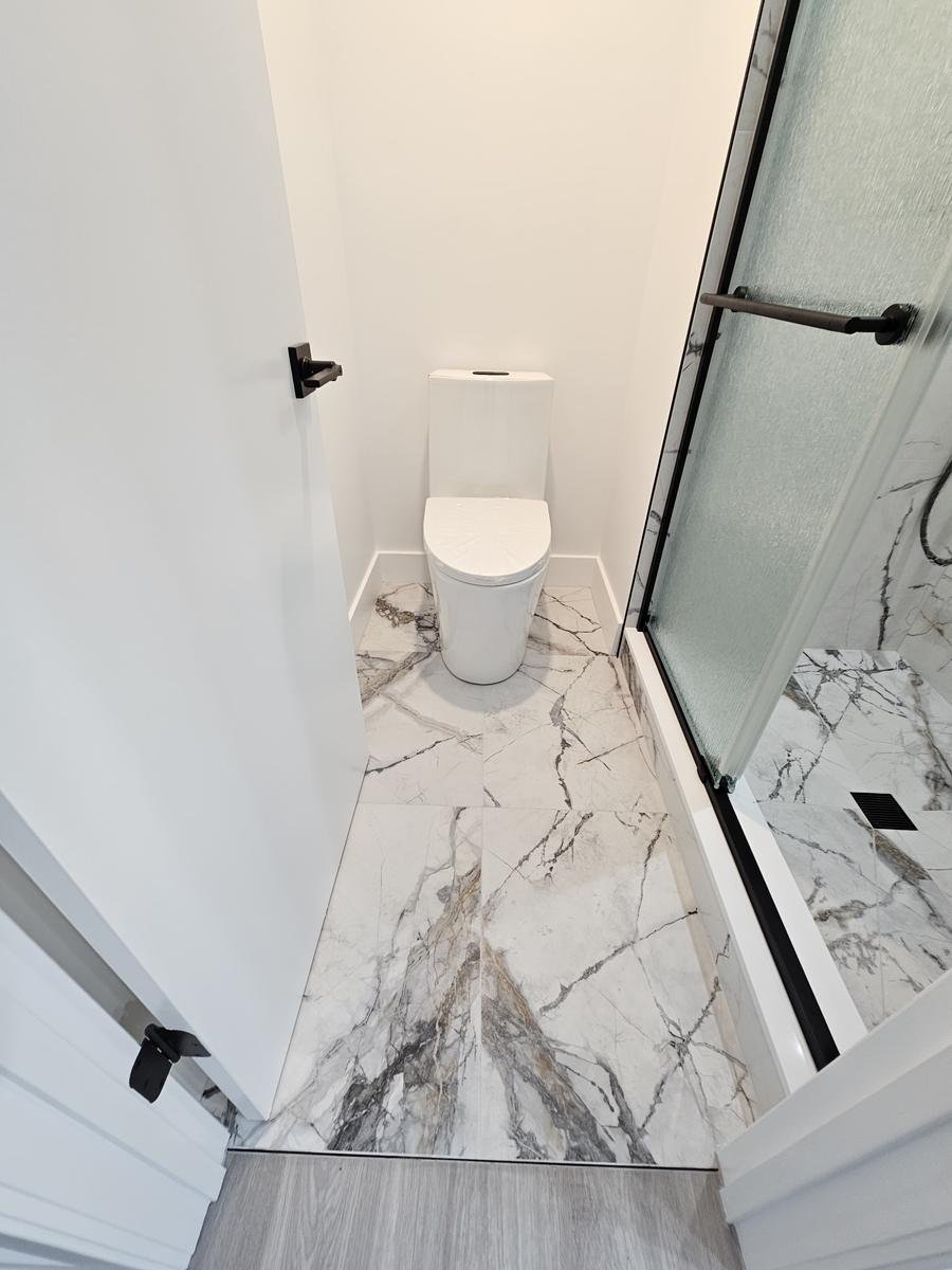 Finished bathroom Hawthorn Woods IL