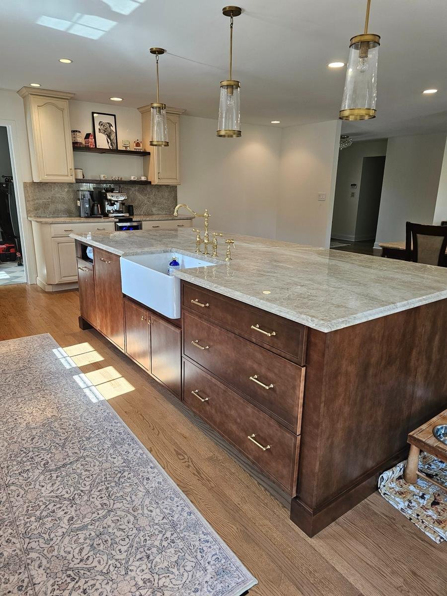 Farmhouse sink brass faucet Arlington Heights IL